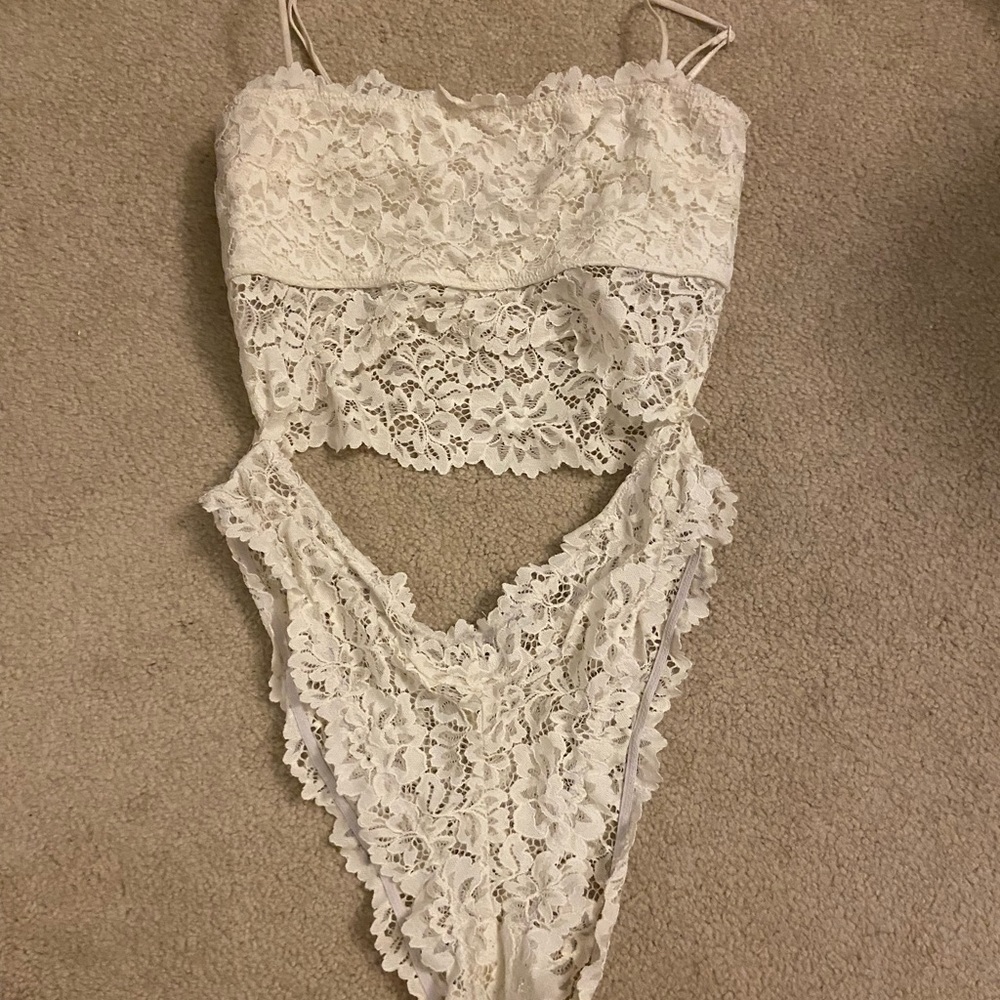 Urban outfitters lace bodysuit